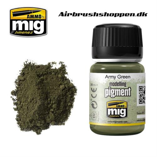 A.MIG-3019 Army Green pigment
